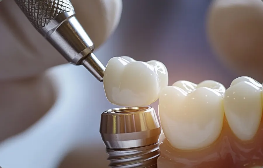 Patient receiving a dental implant consultation at Cook Family Dentistry in Santa Rosa Beach