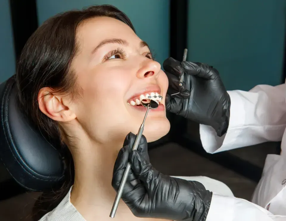 Confident patient in consultation reviewing root canal candidacy at Cook Family Dentistry