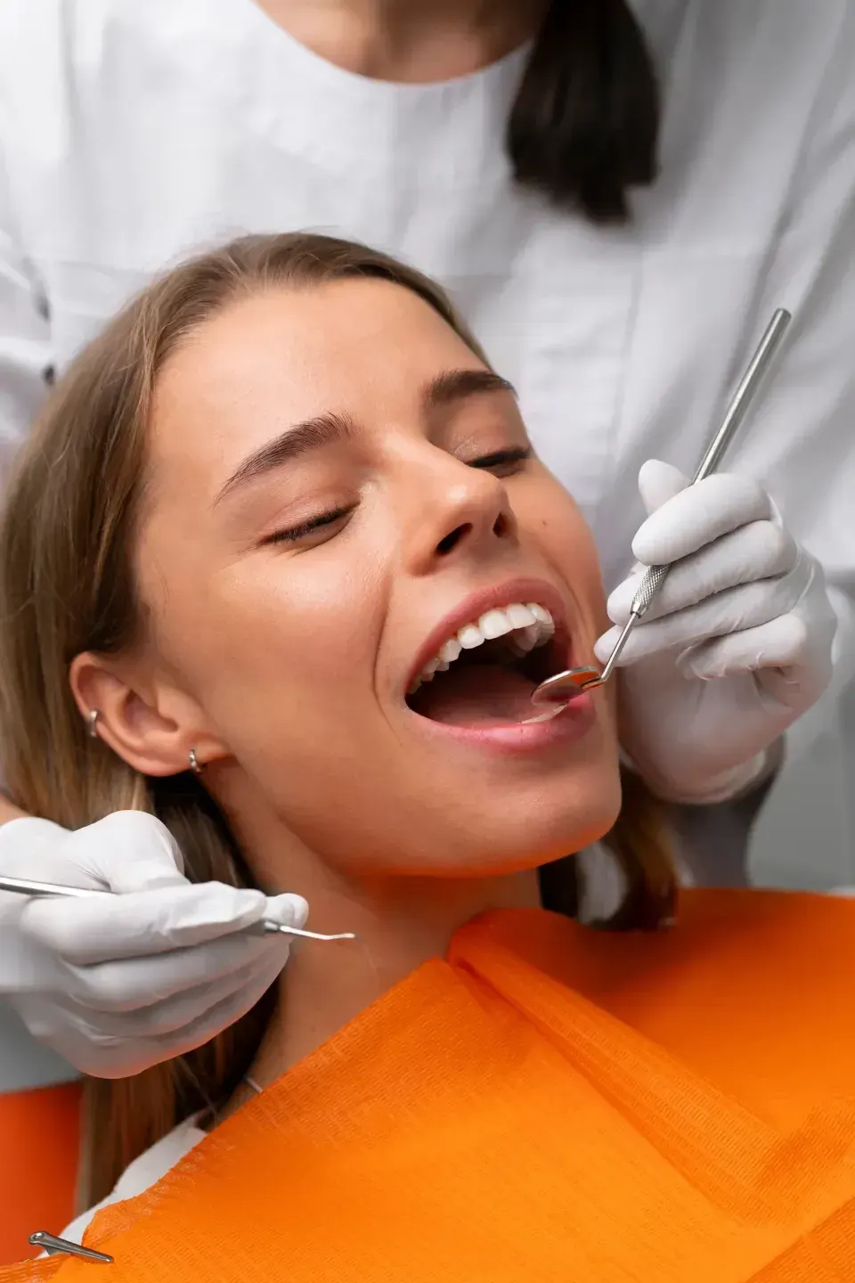 Confident young adult ready for a planned wisdom teeth removal visit